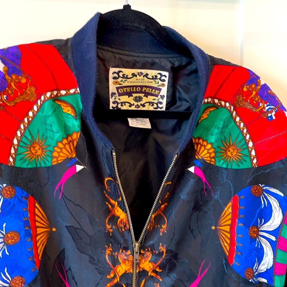 Vintage Otello Pelle Bomber Jacket - Picture 4 of 15